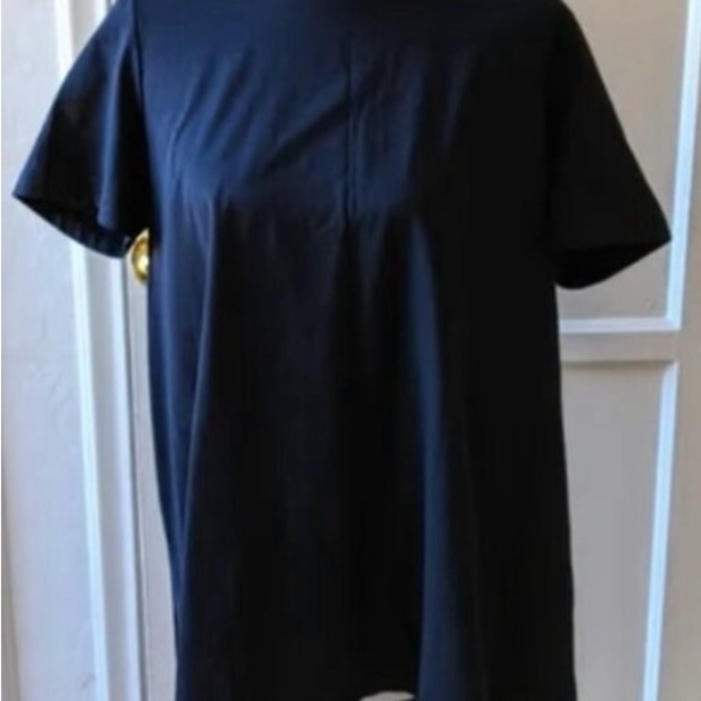 COS.     Unique classy Navy Blue Women's Top.   M